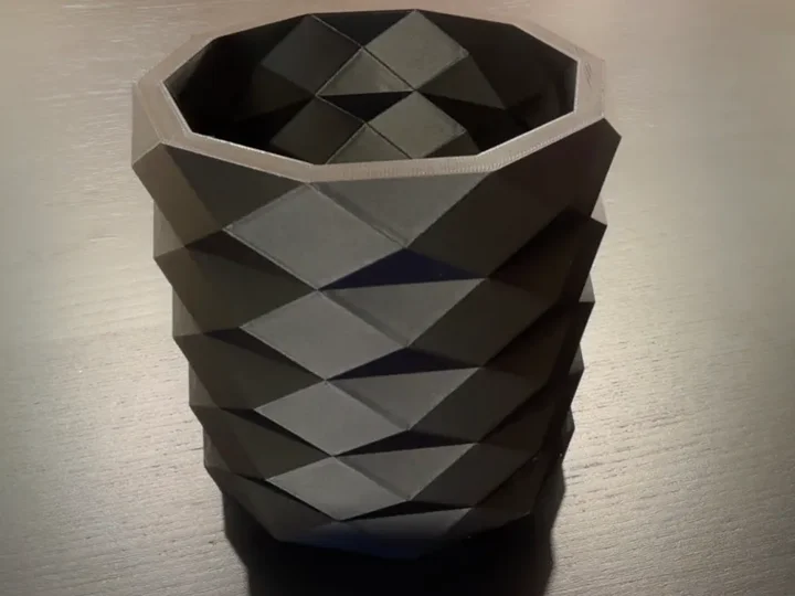 Vaso para plantas moderno — referência do criador