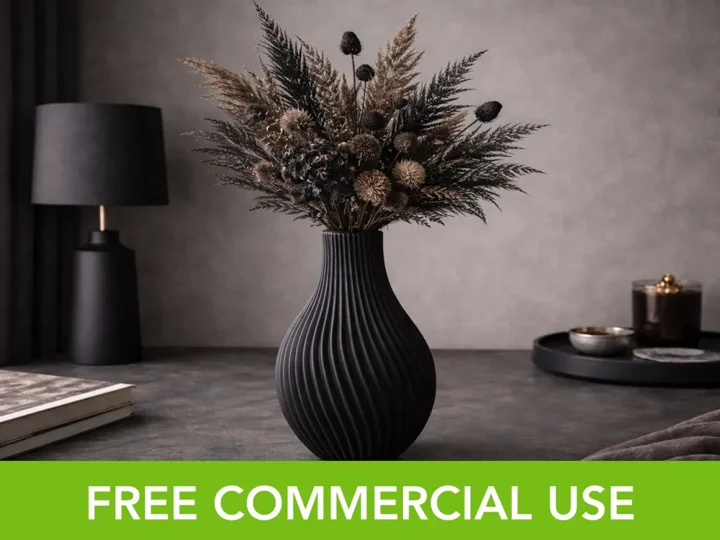 Vaso decorativo moderno — referência do criador