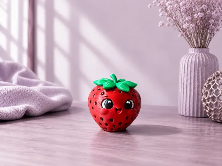 Morango kawaii — referência do criador