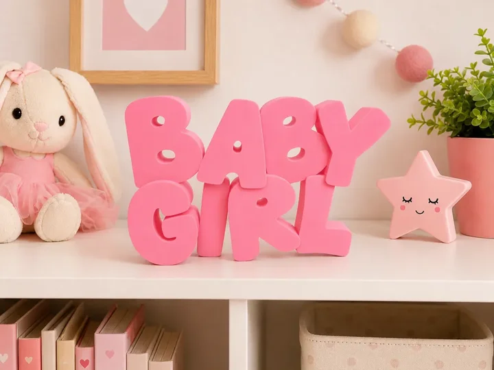 Decoração quarto de bebê (menina) — referência do criador